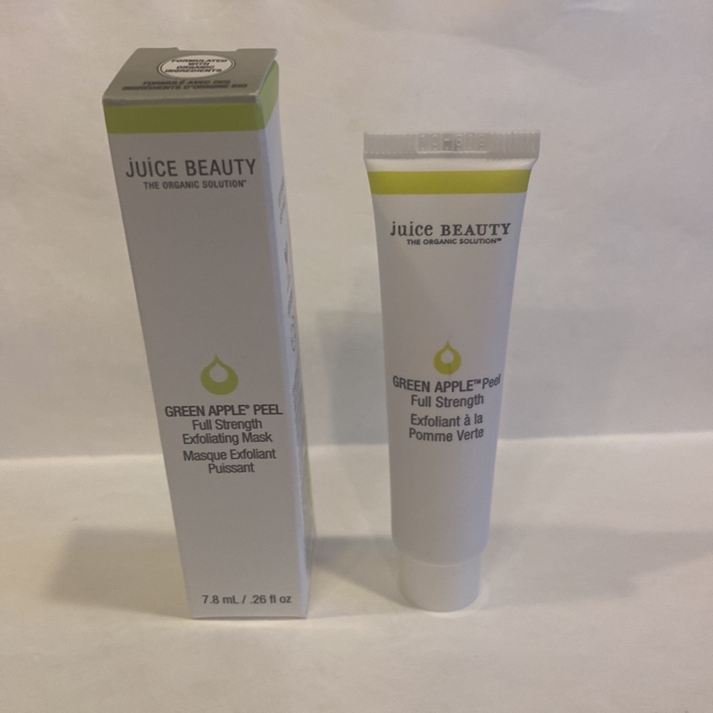 JUICE BEAUTY Green Apple Peel Exfoliating Mask 0.26oz CLEAN BEAUTY NIB